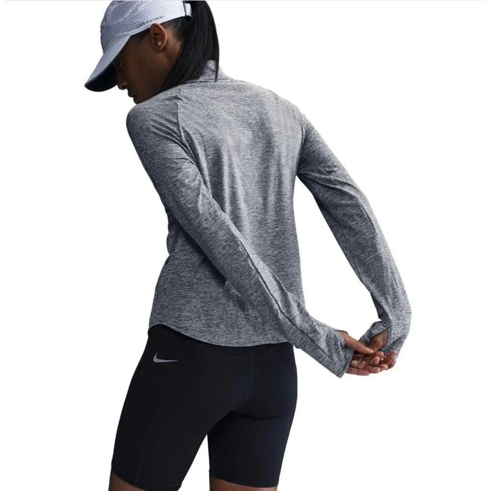 NEW Nike Womens Swift Dri-FIT UV 1/4-Zip Running Pullover Medium NWT‎ HQ0499-084